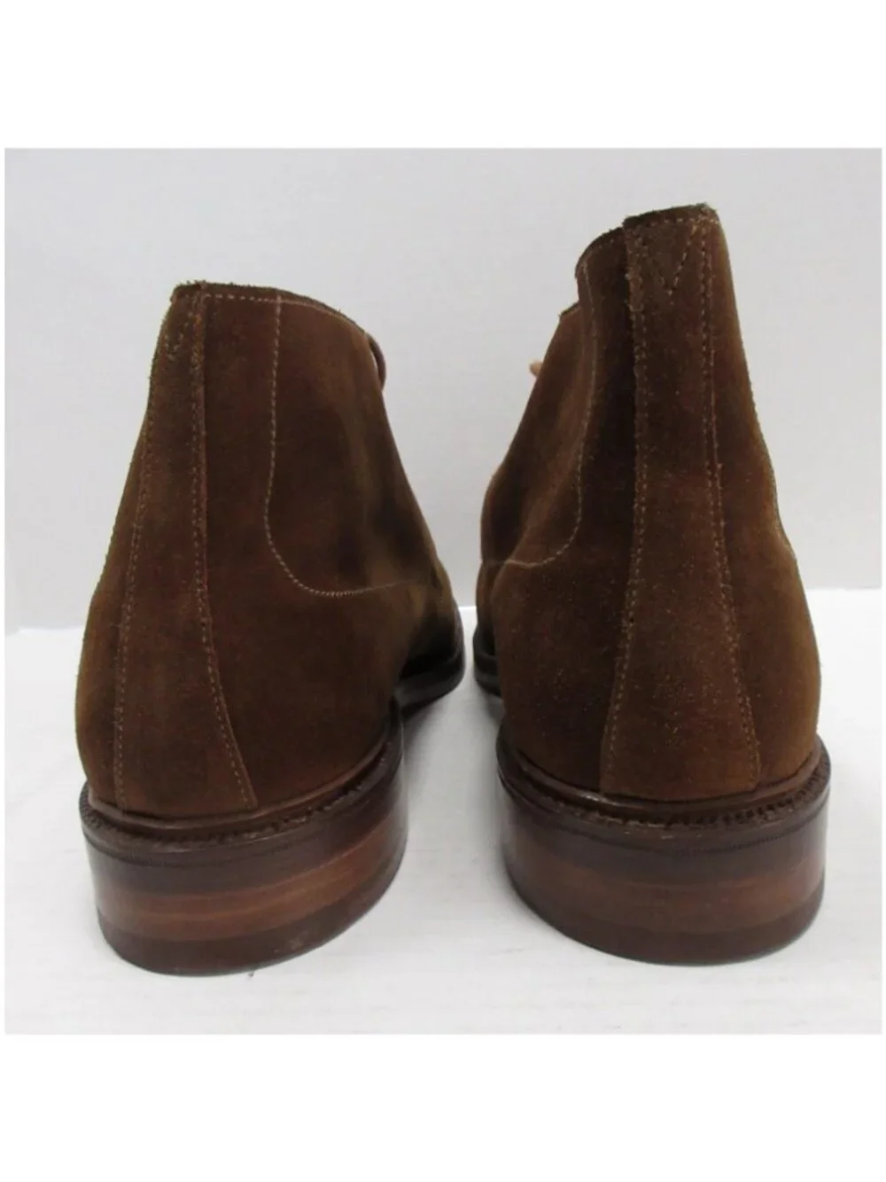 Polo Ralph Lauren Boots 10 D Chukka Suede Frontier Bench Made England